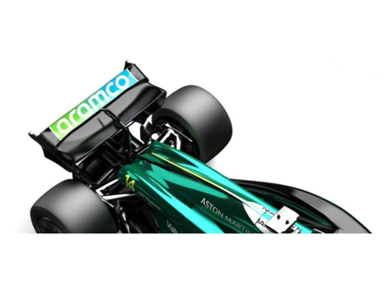 Auto Aston Martin green F1