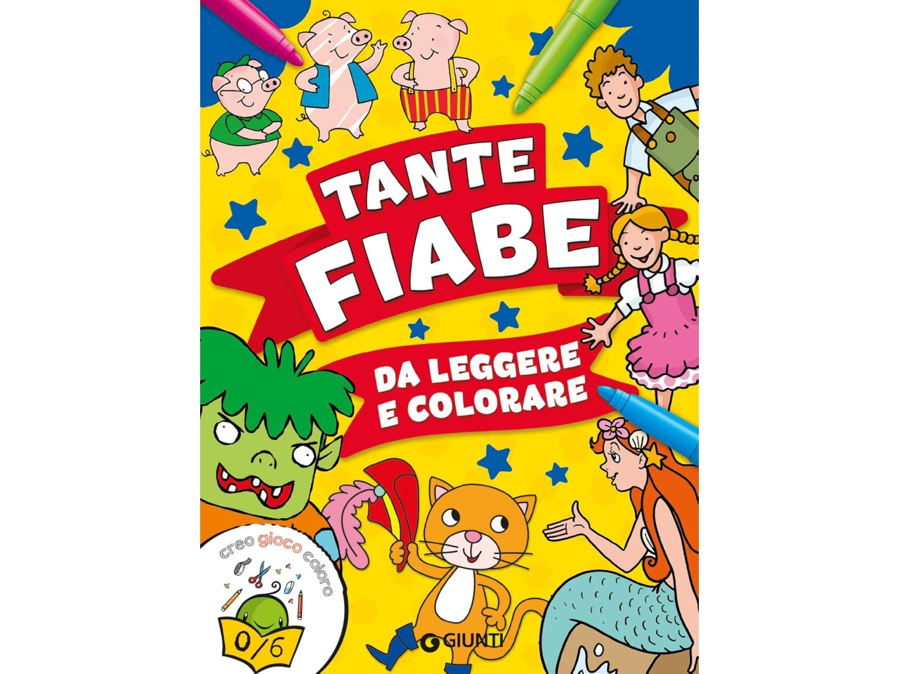 Tante fiabe da leggere e colorare