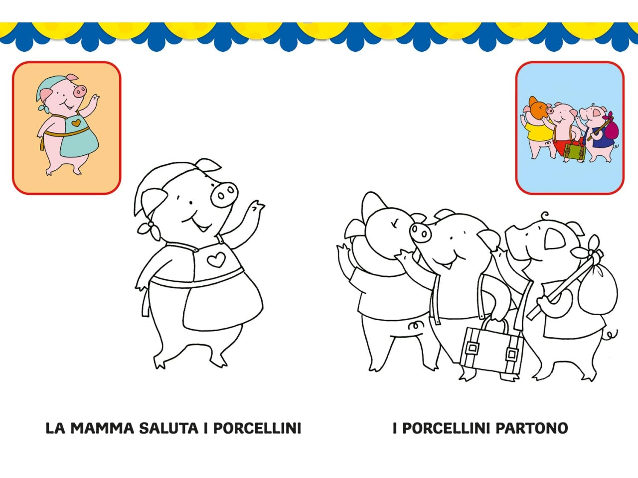 Tante fiabe da leggere e colorare