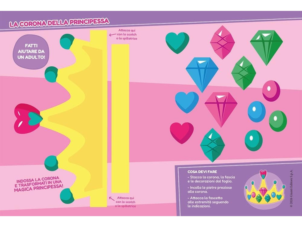 Magiche principesse colora gioca attacca