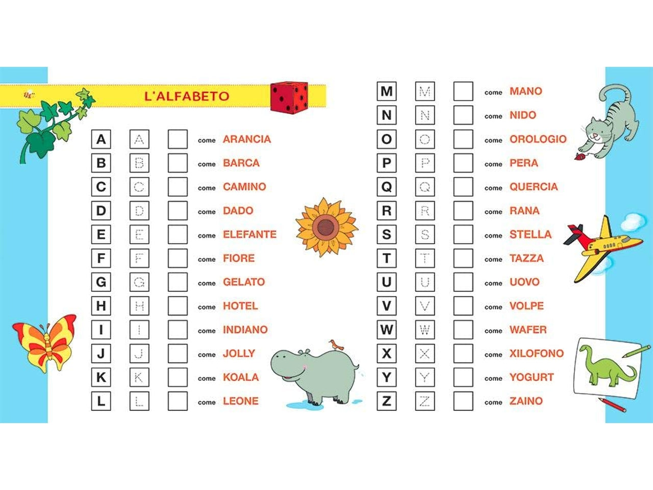 Mio grande alfabetiere zerosei