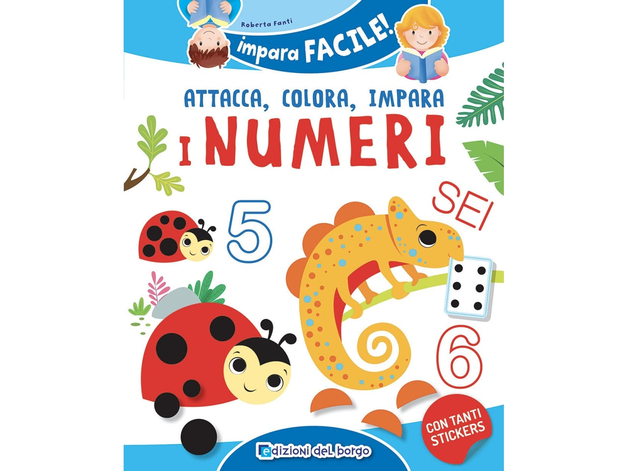Attacca colora impara i numeri