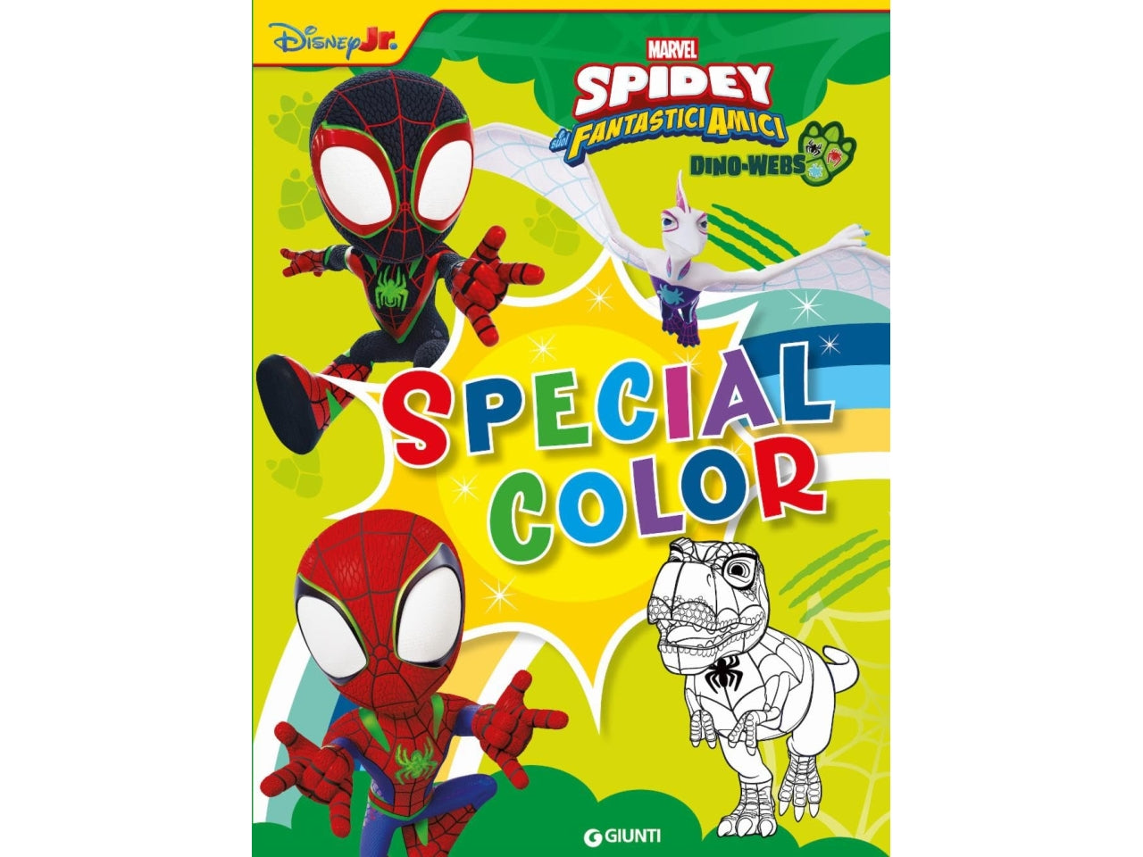 Spidey dino web special color