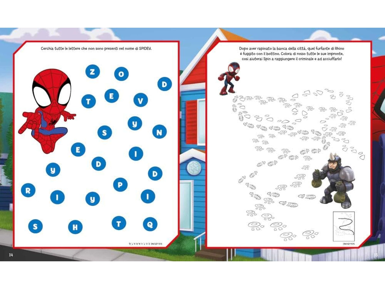 Grande libro dei supereroi spidey
