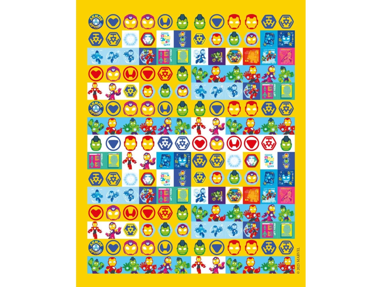 Spidey/iron man 1000 stickers