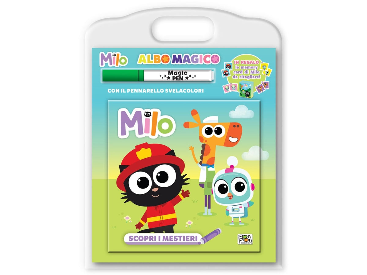 Milo albo magico scopri i mestieri