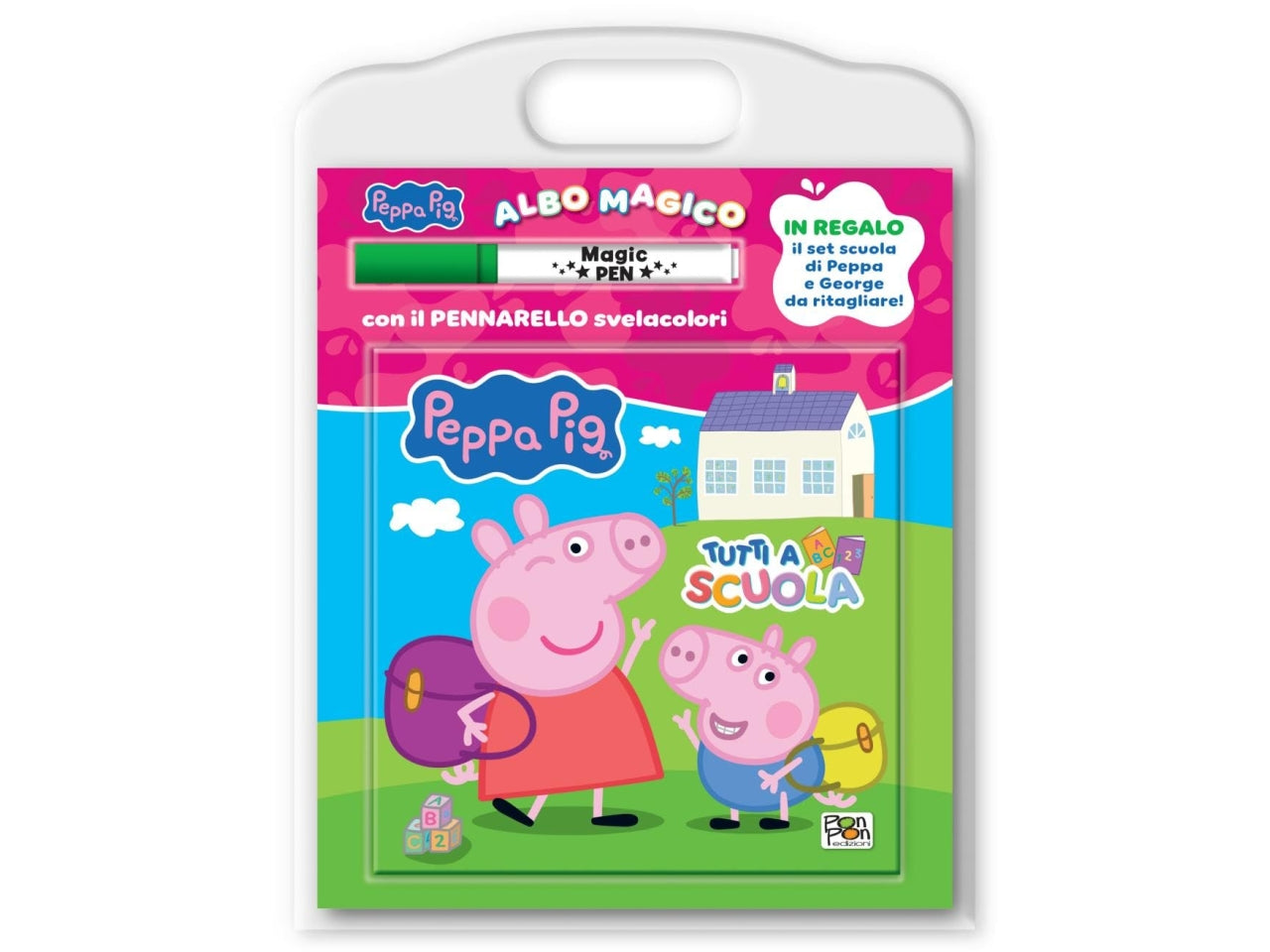 Peppa pig albo magico tutti a scuola!
