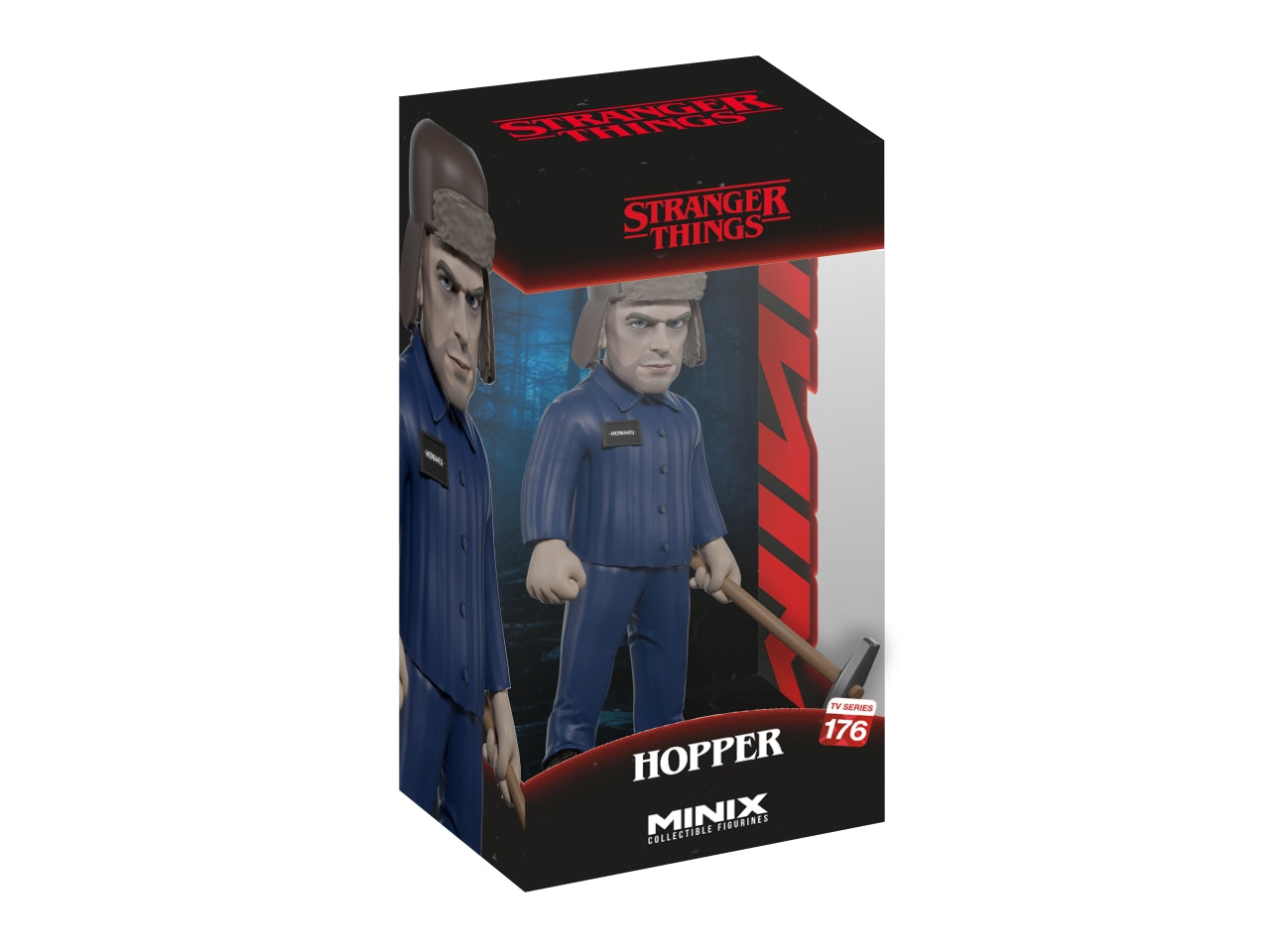 Minix collectible figurines - Stranger Things Hopper S4