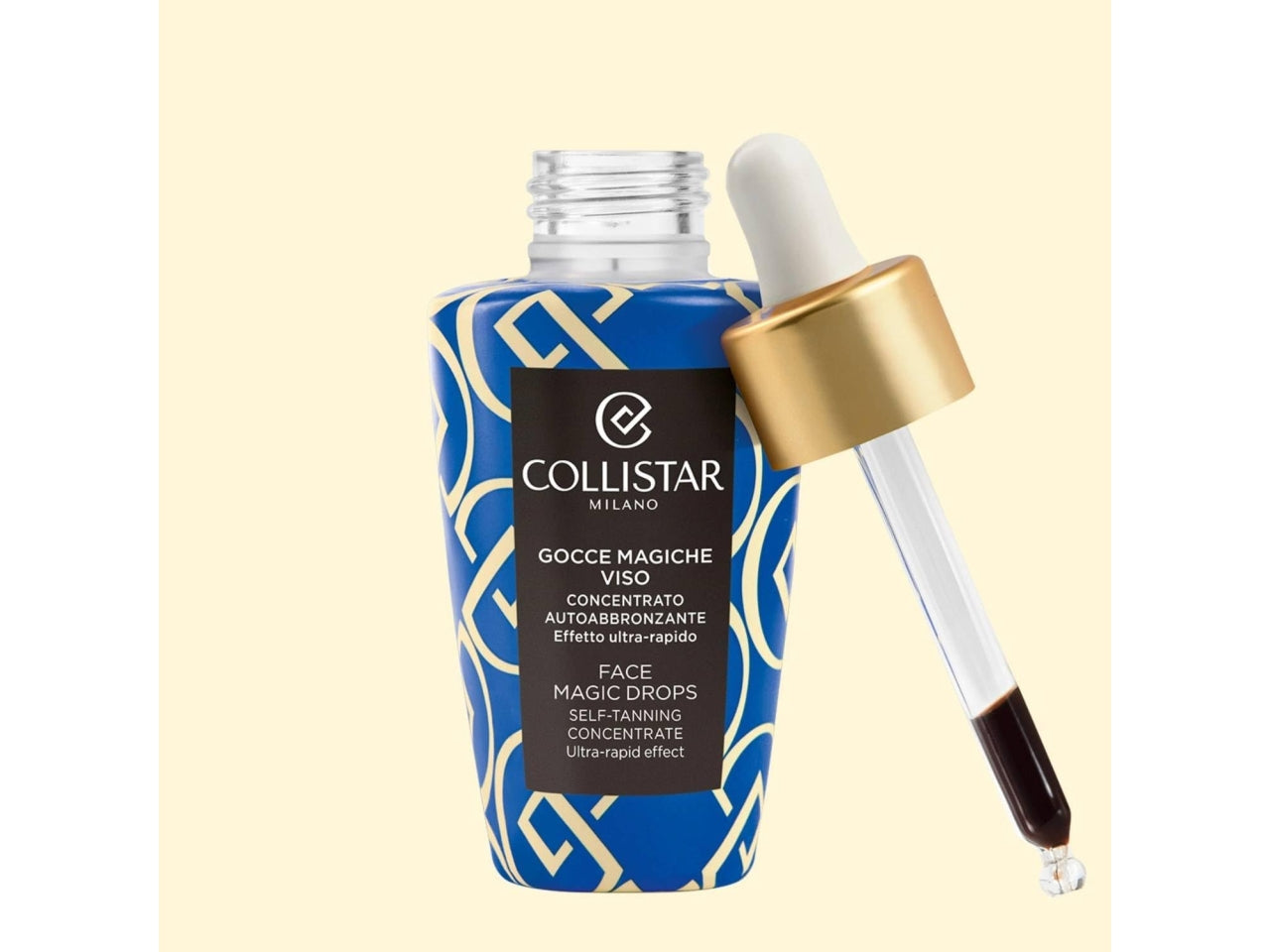 Collistar gocce magiche per viso concentrate e autoabbronzanti, confezione da 50ml