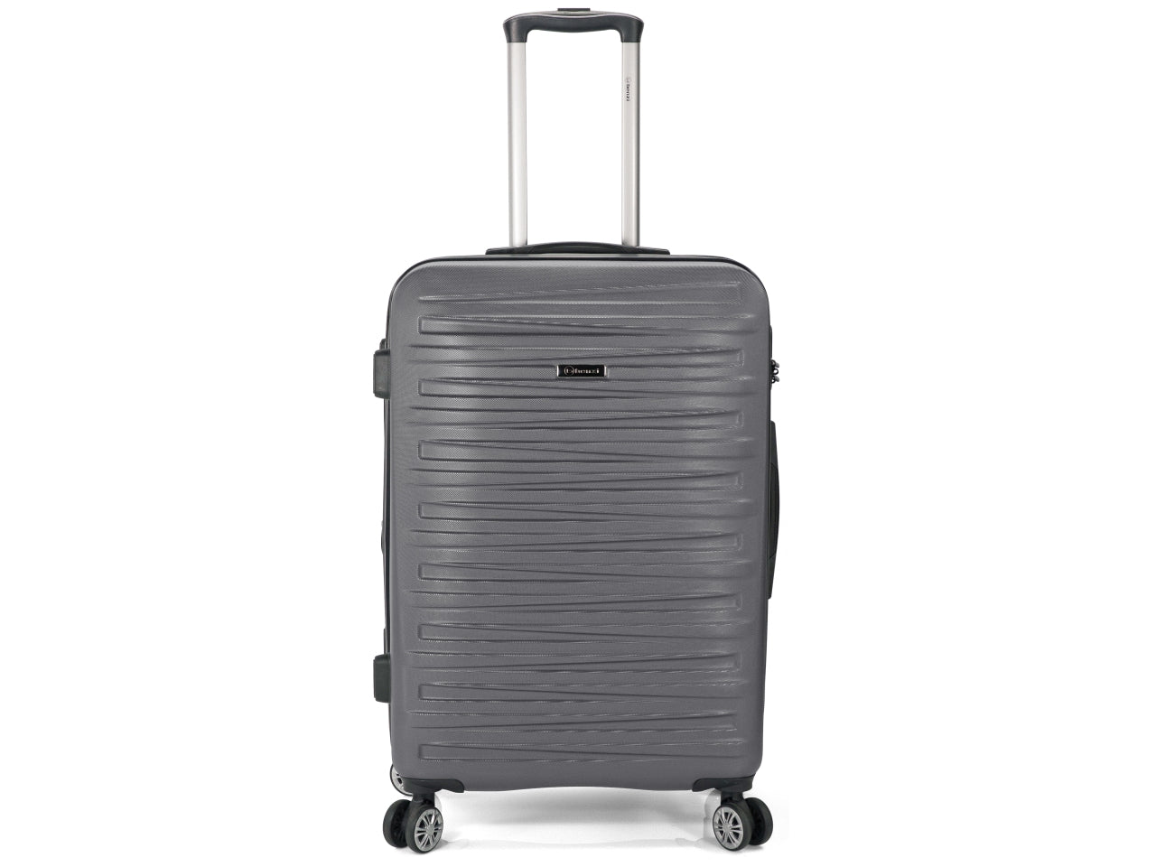Trolley in abs 55xh.37x20 cerniera per estendere la capacita' da 35lt a 39lt con 4 ruote