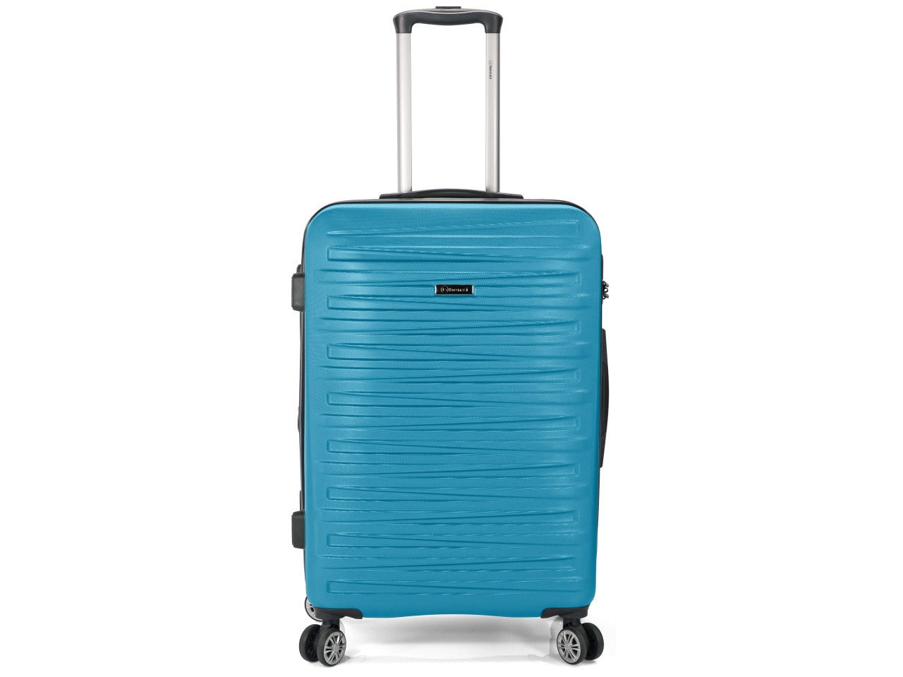 Trolley in abs 55xh.37x20 cerniera per estendere la capacita' da 35lt a 39lt con 4 ruote