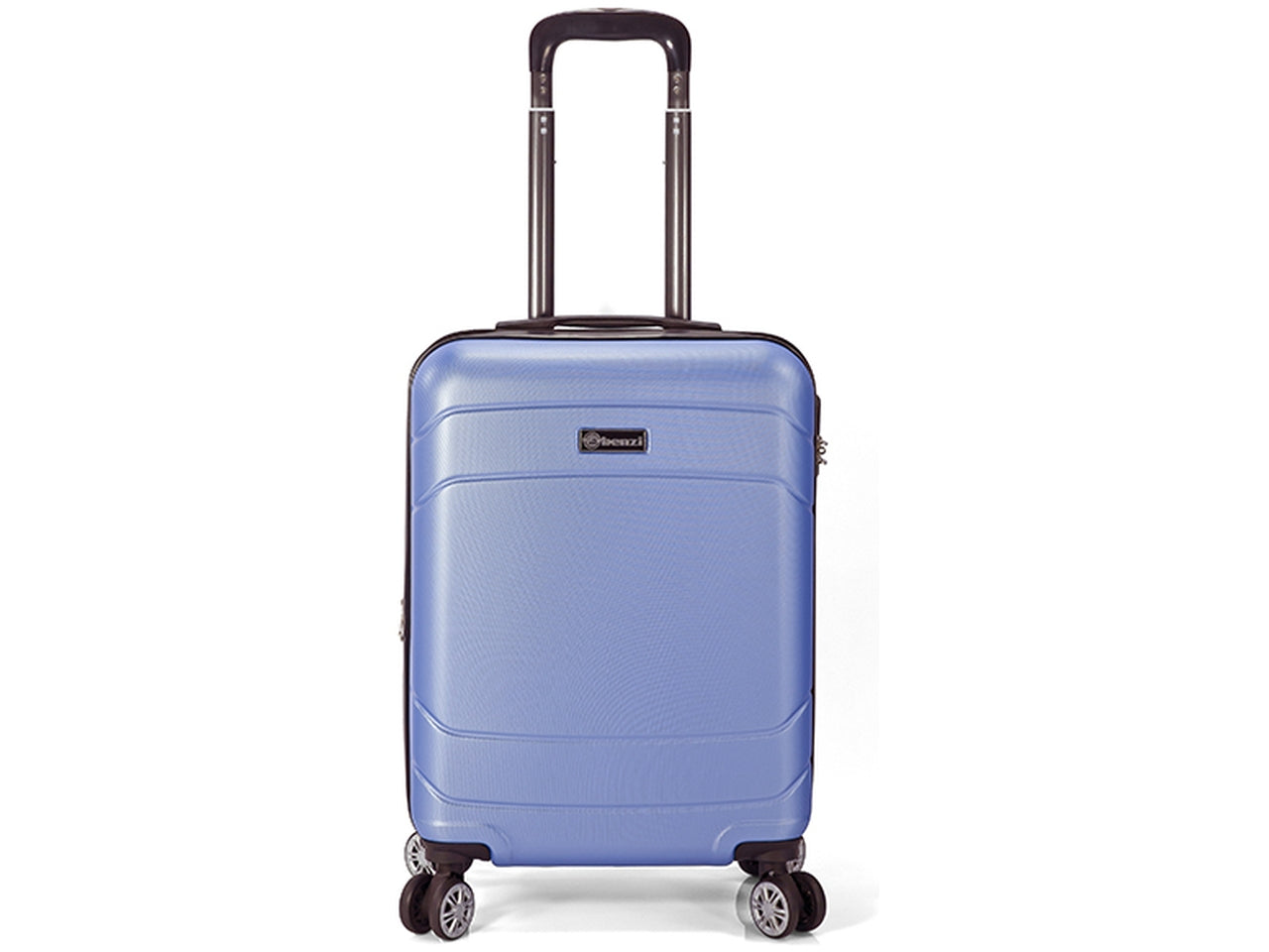Trolley in abs 55xh.37x20 cerniera per estendere la capacita' da 35lt a 39lt con 4 ruote