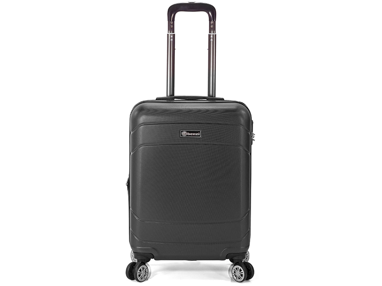 Trolley in abs 55xh.37x20 cerniera per estendere la capacita' da 35lt a 39lt con 4 ruote