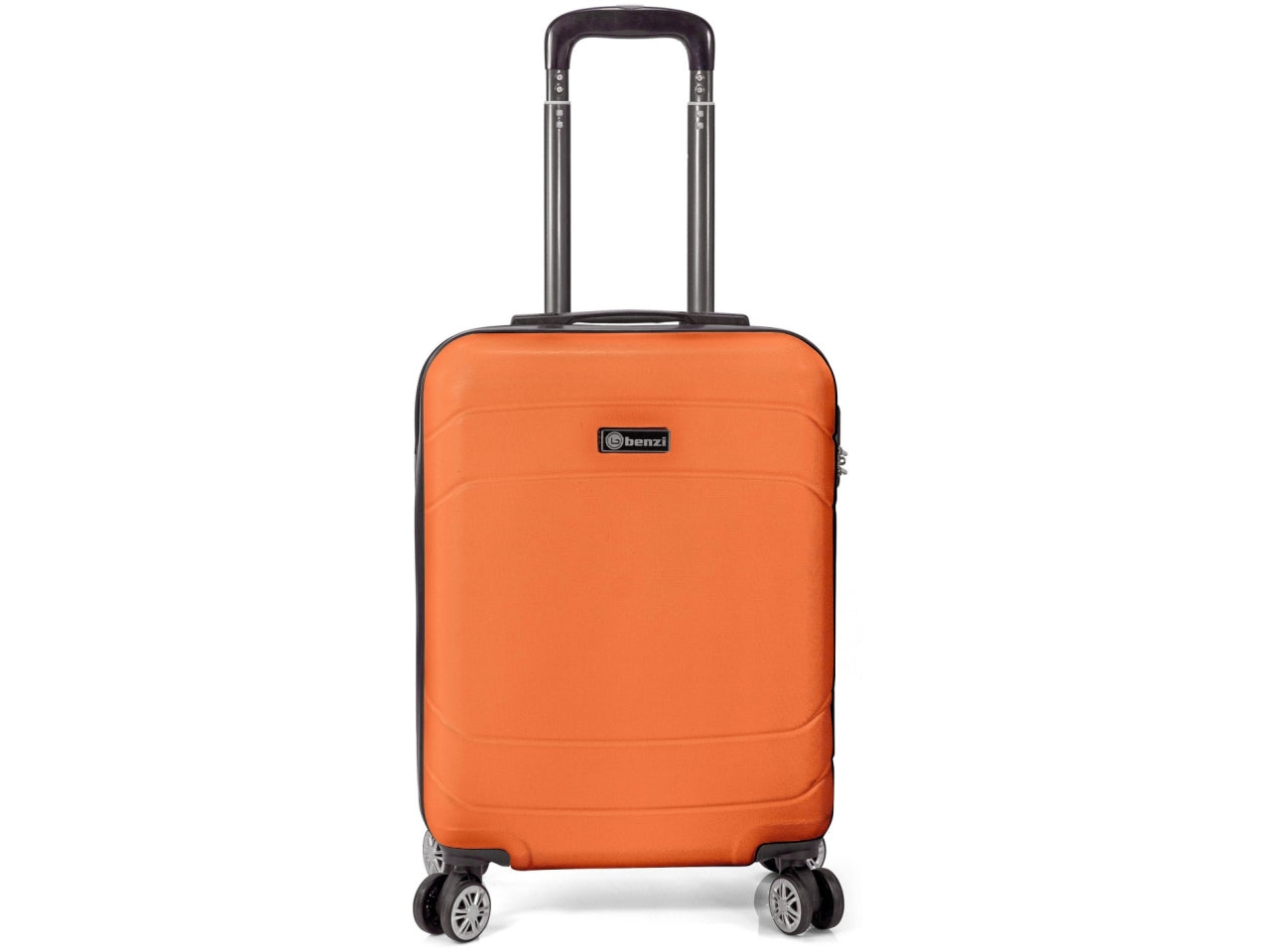Trolley in abs 55xh.37x20 cerniera per estendere la capacita' da 35lt a 39lt con 4 ruote