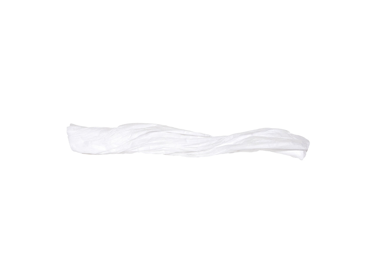 Tnt effetto carta crespa 5 pezzi 50cmx1,5mt bianco
