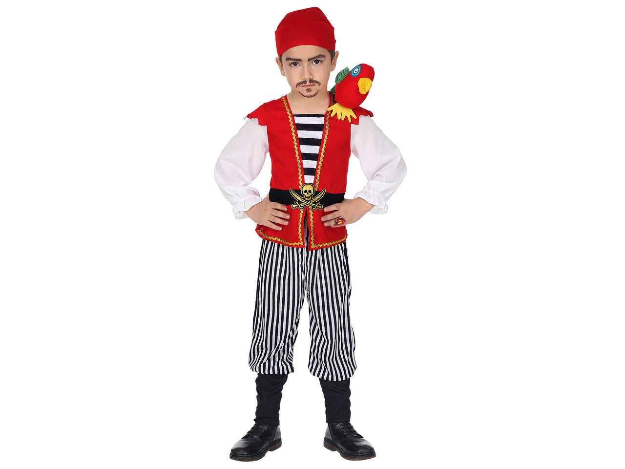 Costume pirata 128cm 5-7 anni