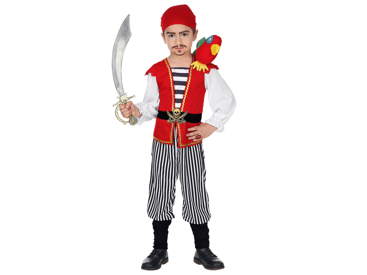 Costume pirata 128cm 5-7 anni