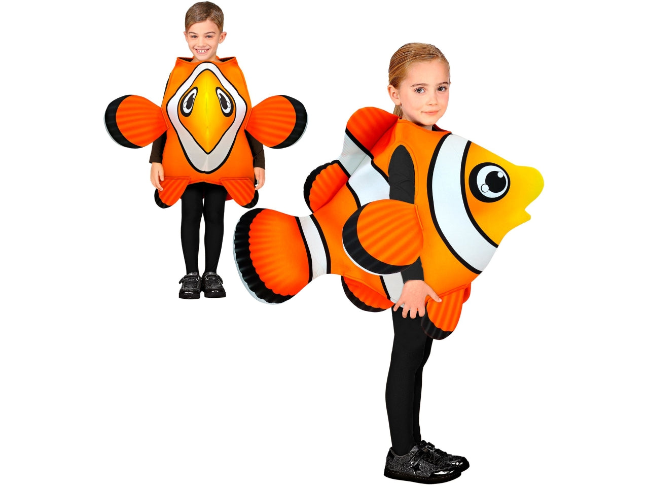 Costume pesce tropicalecostume116-128cm 4-7 anni