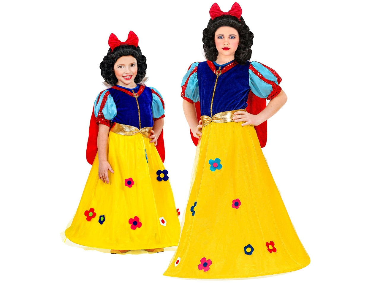 Costume principessa delle fiabe 104cm 2-3 anni