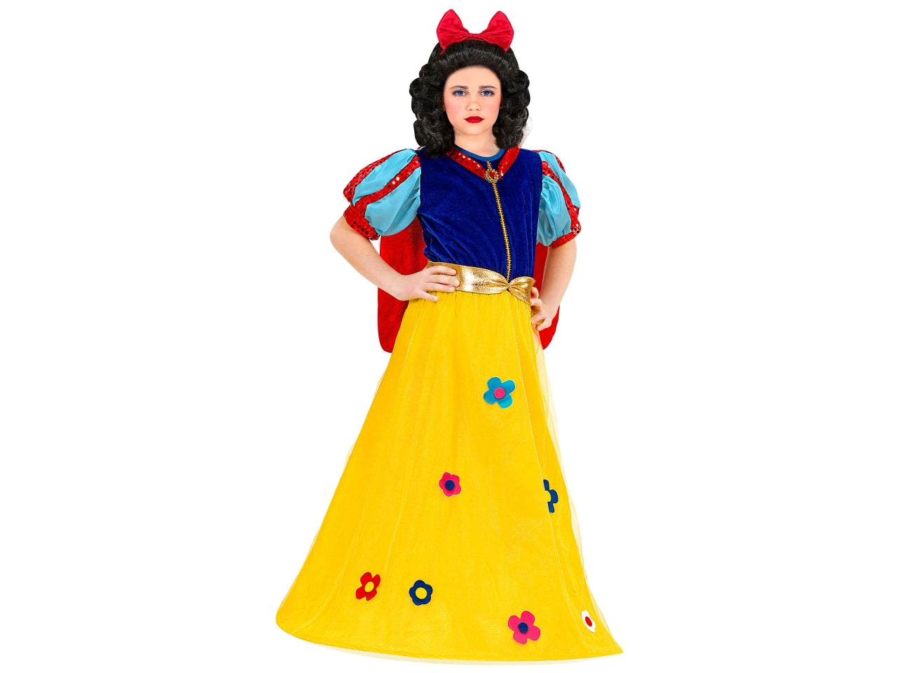 Costume principessa delle fiabe 128cm 5-7 anni