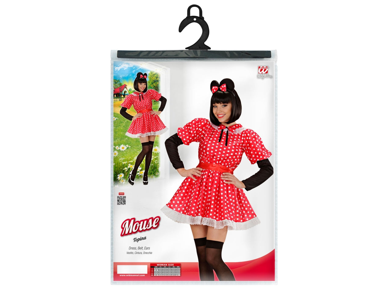 Costume adulto topina taglia M