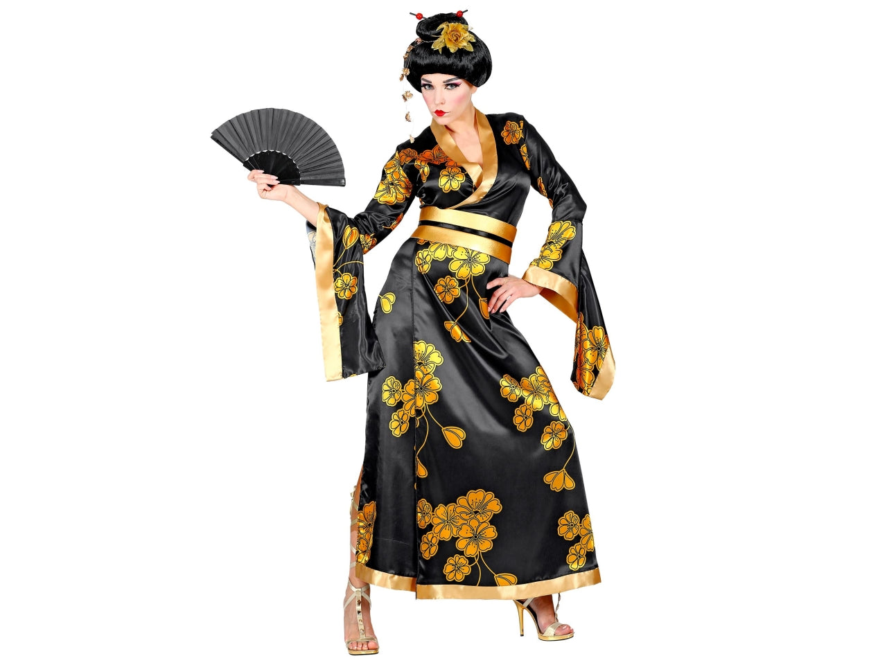Costume adulto geisha kimono taglia M