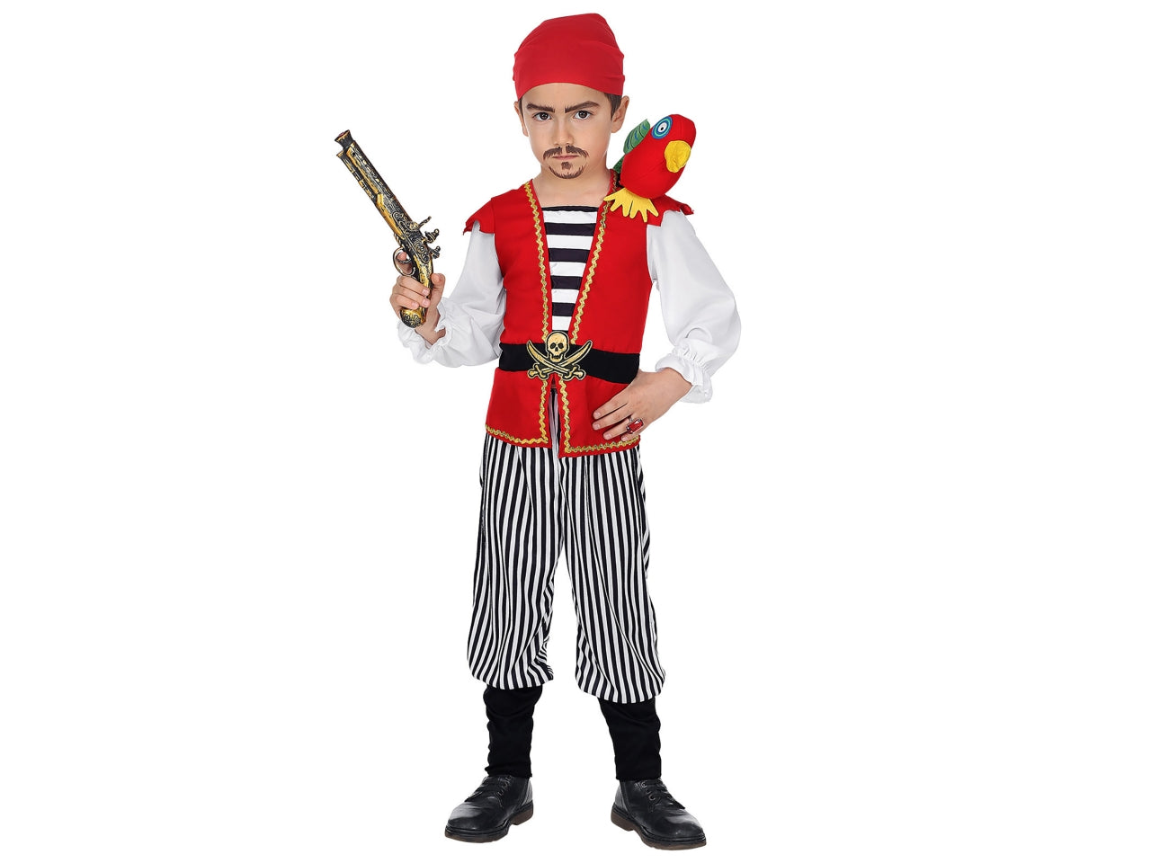 Costume pirata 116cm 4-5 anni