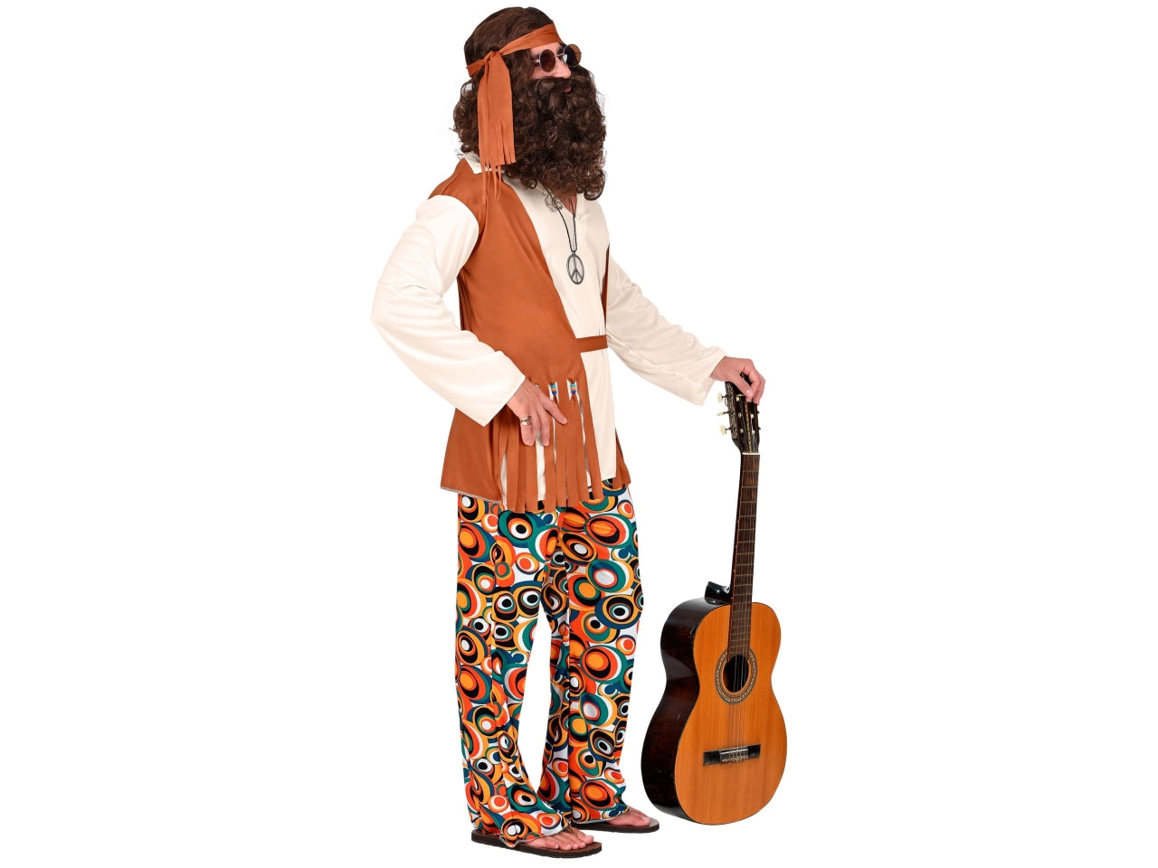Costume adulto hippie boy taglia L