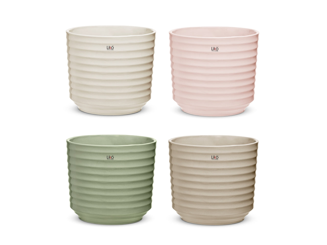 Amy cachepot d.21,5xh.19,5cm in 4 assortimenti