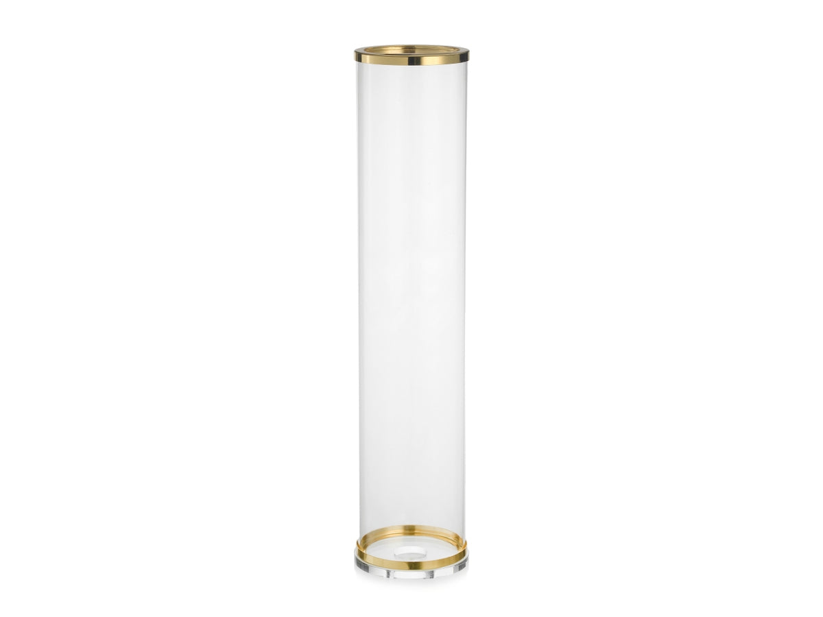 Diva candeliere h.35,5xd.7,5cm oro