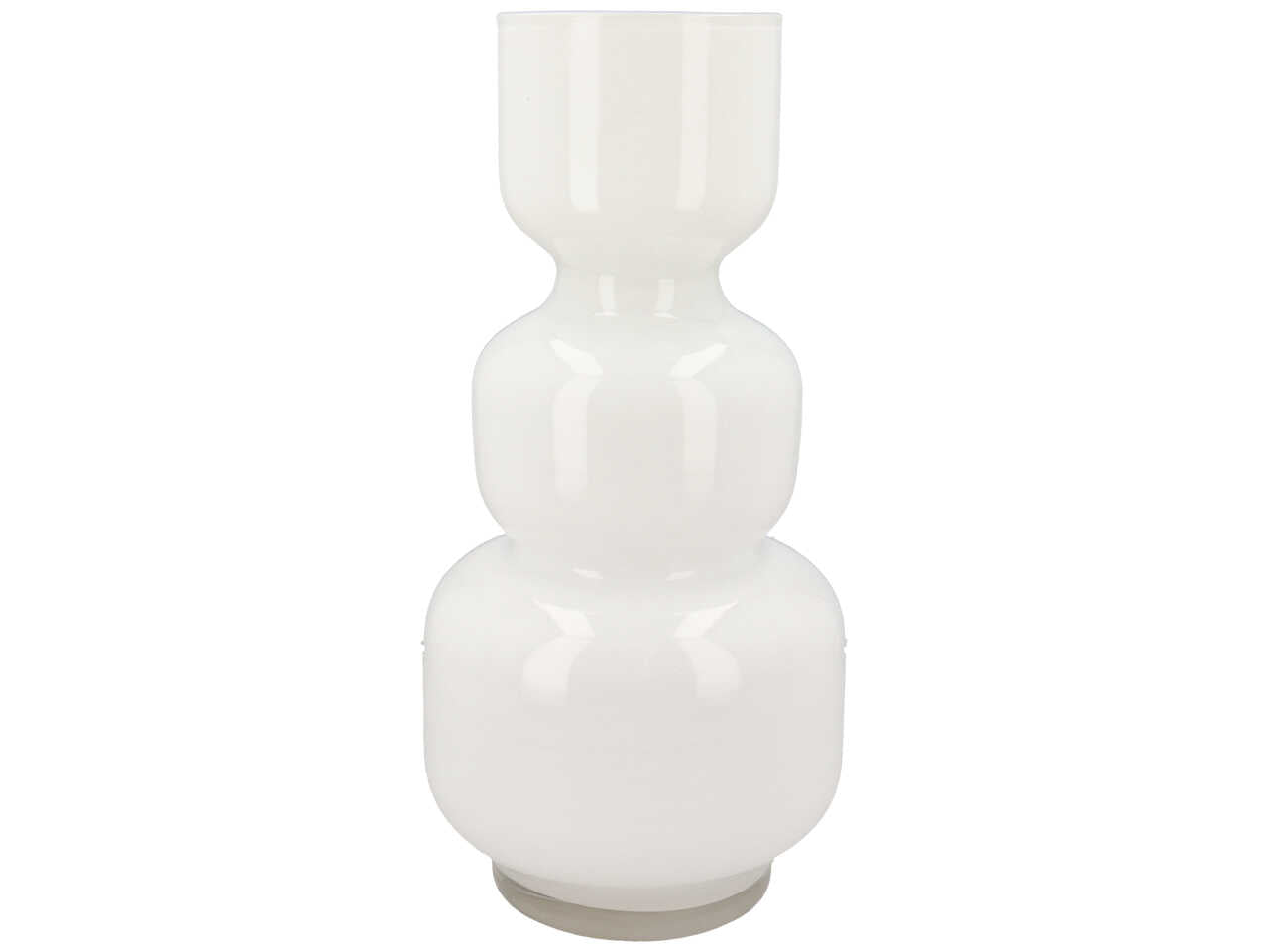 Arthur vaso h.40xd.19cm bianco