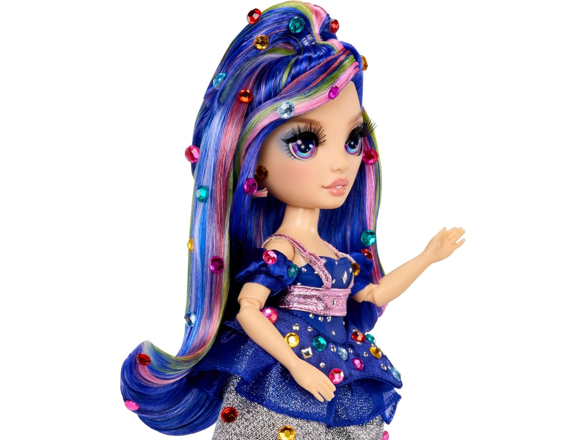 Rainbow high be dazzling fashion dolls- blue