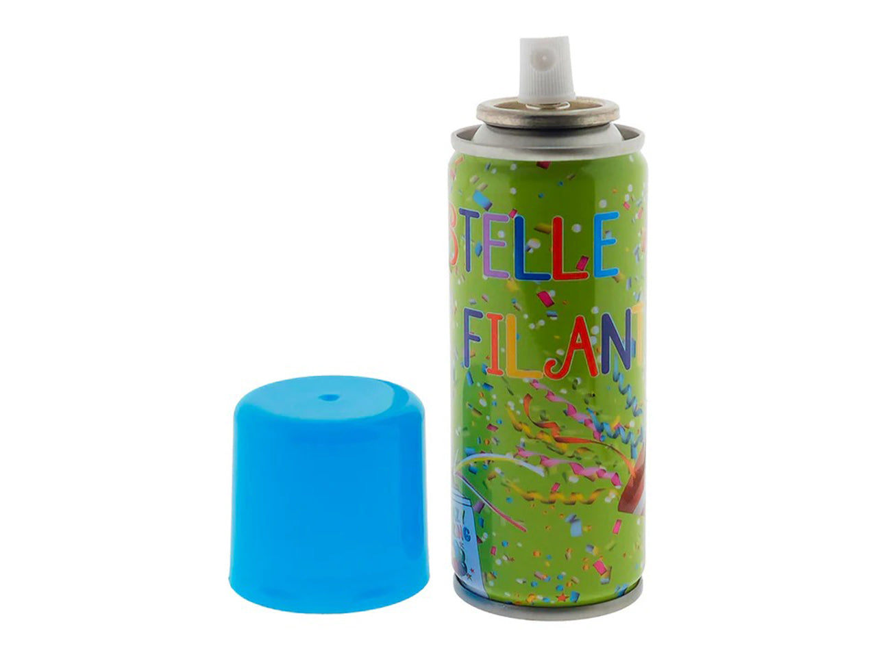 Stelle filanti spray 80ml in colori assortiti