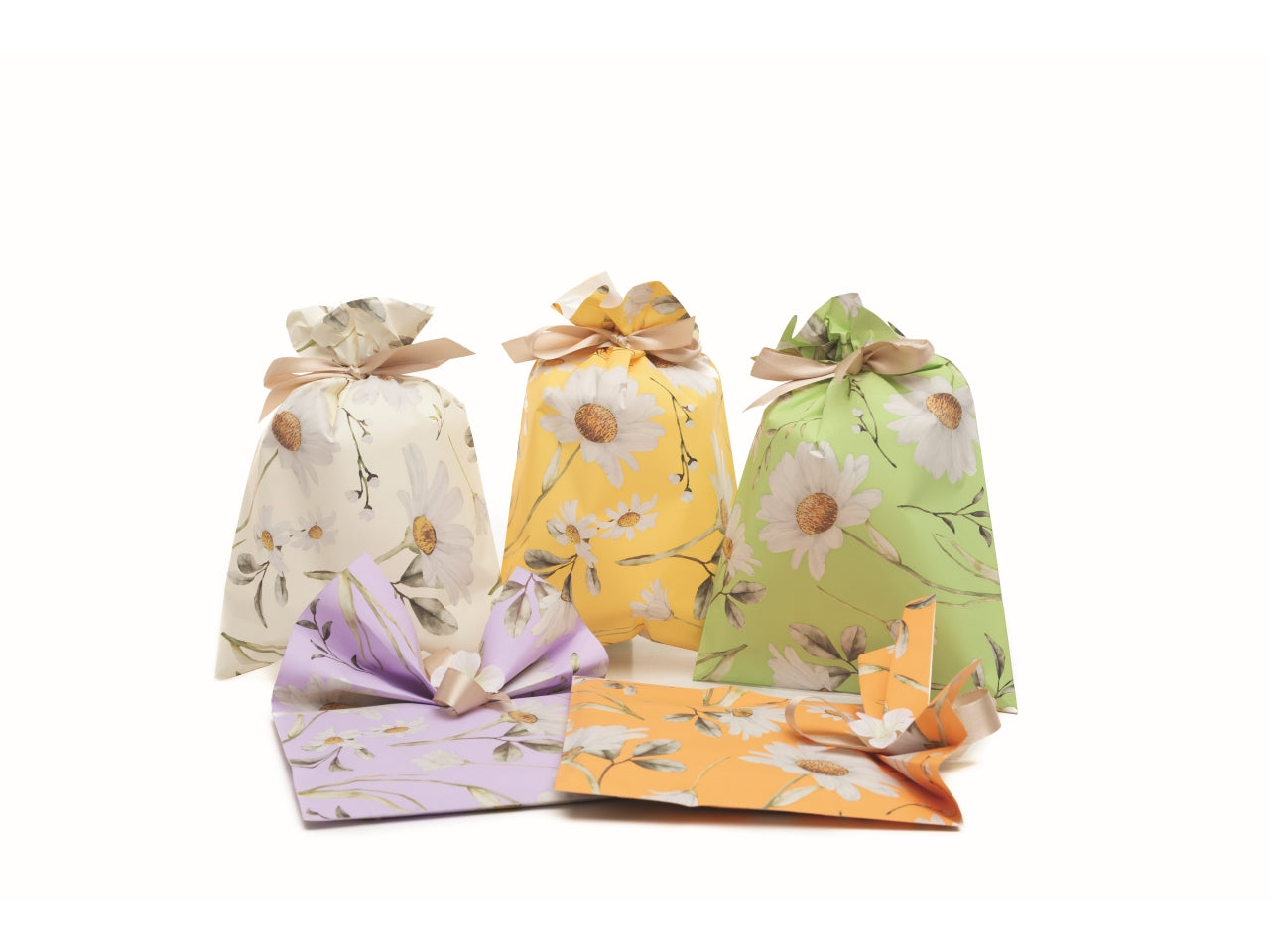 Buste margaritas 16x25cm, confezione da 100 pezzi assortite