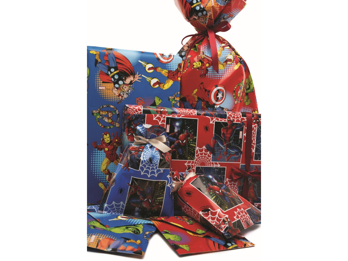 Buste marvel 16x25cm, confezione da 50 pezzi assortite