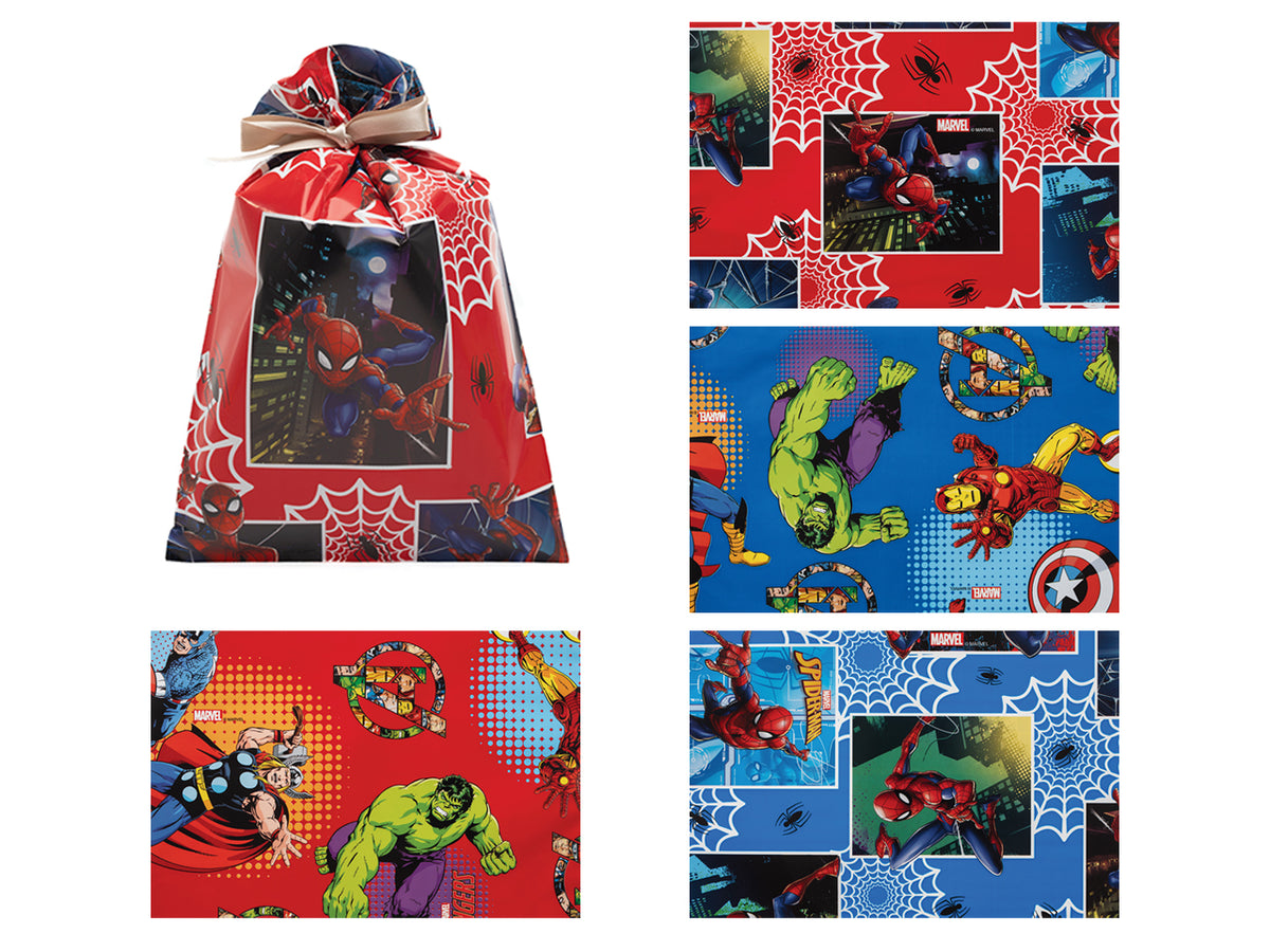 Buste marvel 16x25cm, confezione da 50 pezzi assortite
