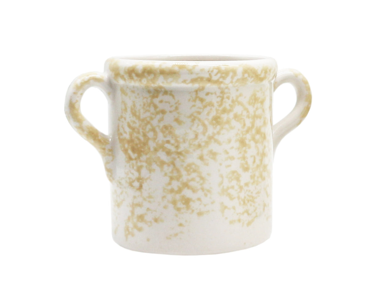 Vaso h8,8cm beige