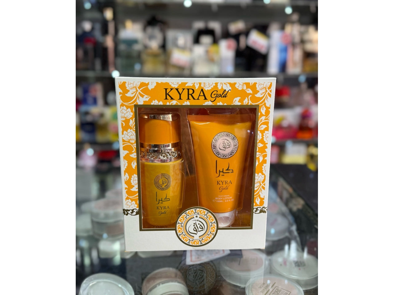 Afaq kyra gold eau de parfum 100ml coffret