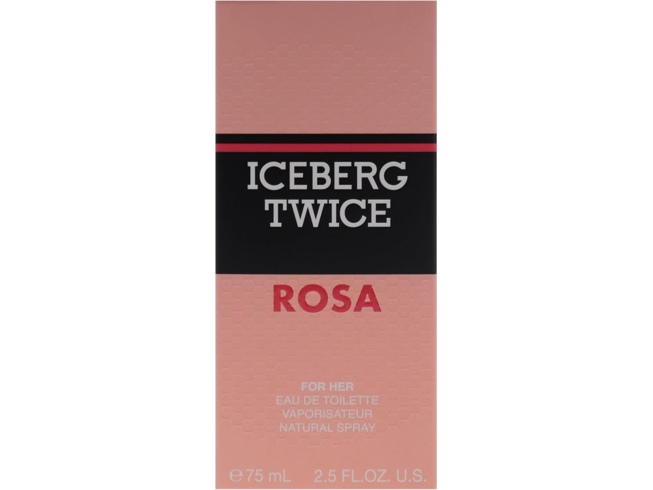 Iceberg twice rosa eau de toilette 75ml