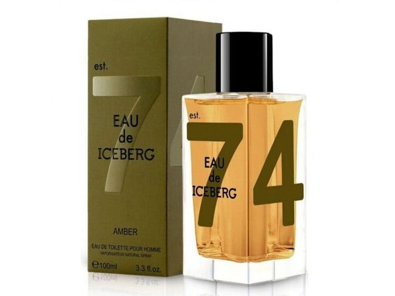 Iceberg eau de iceberg amber pour homme eau de toilette 100ml