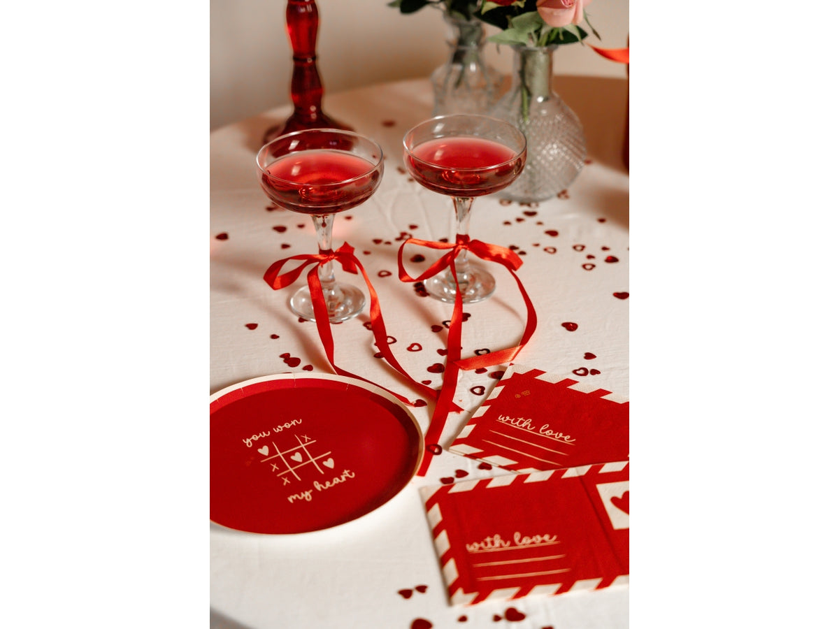 Tovaglioli With Love 33x33cm set da 16 tovaglioli
