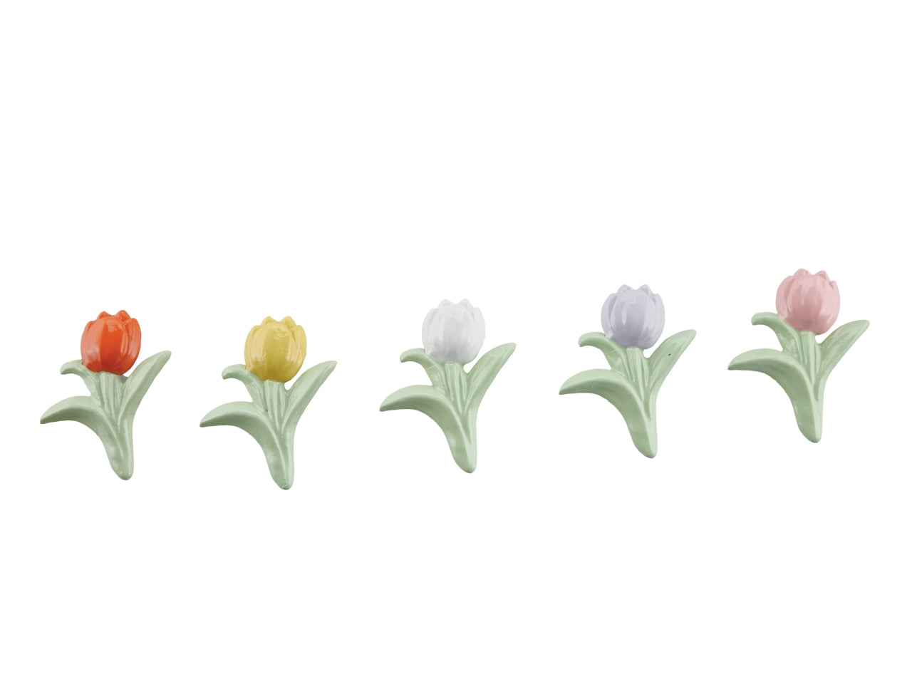 Magnete tulipano 7cm 5 colori assortiti