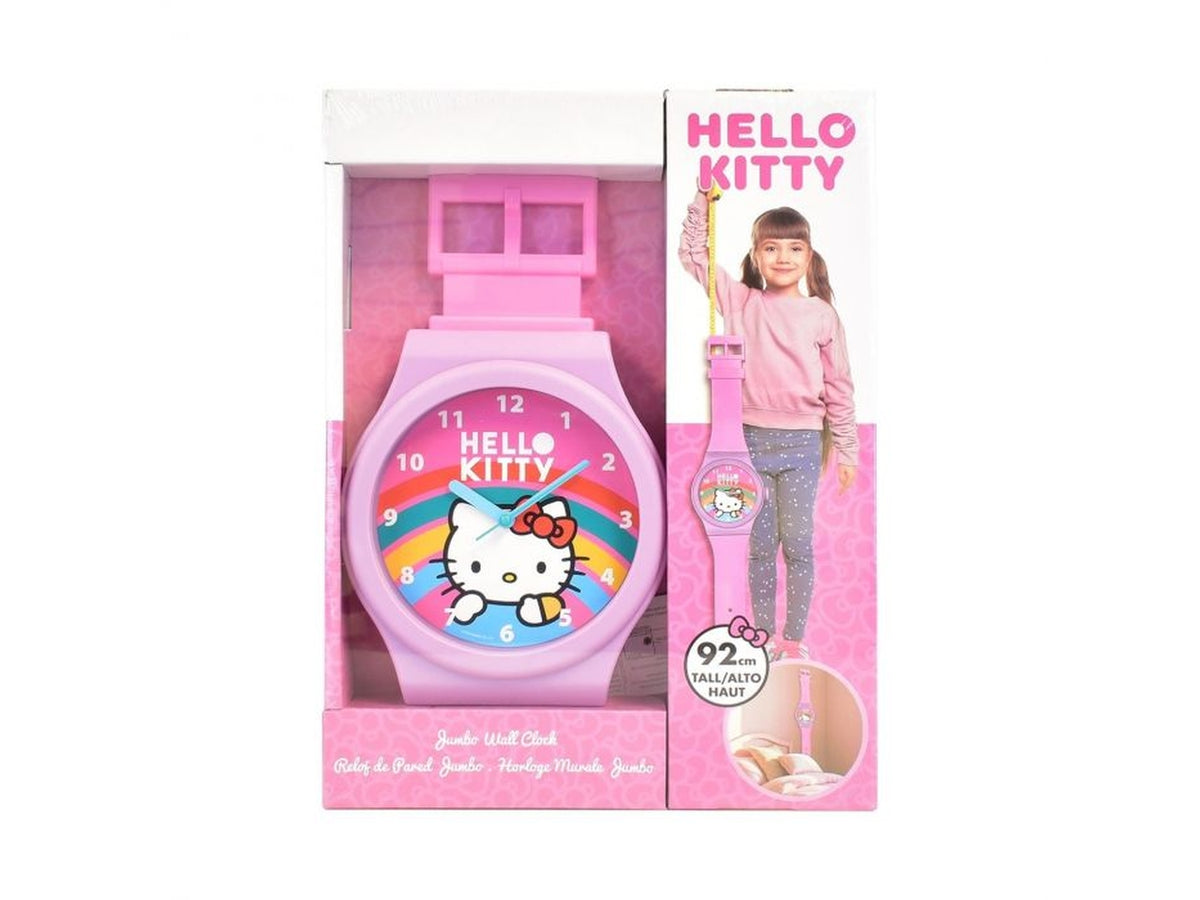 Hello Kitty giant watch clock