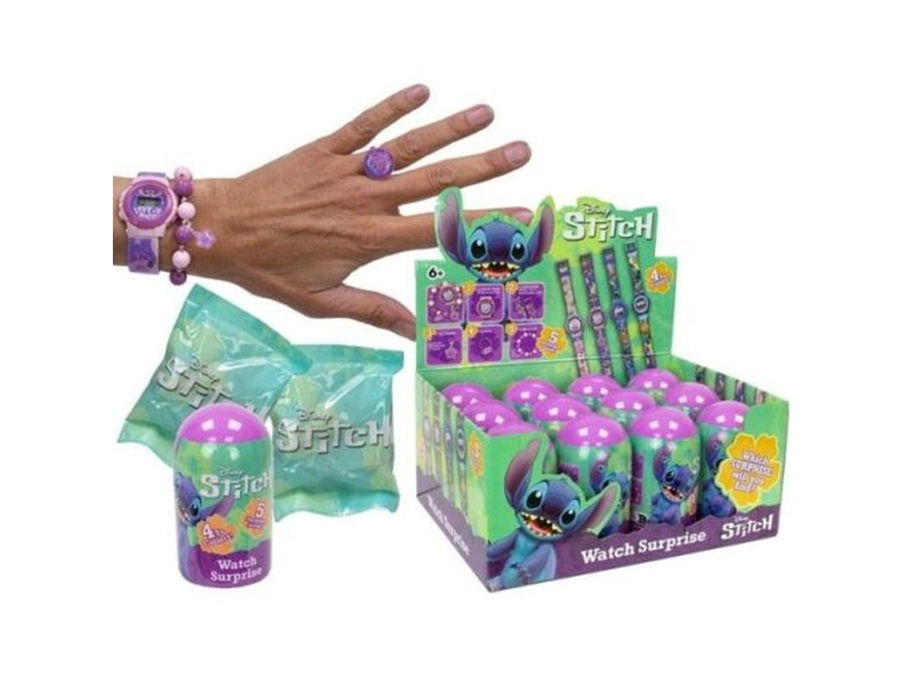 Stitch surprise watch