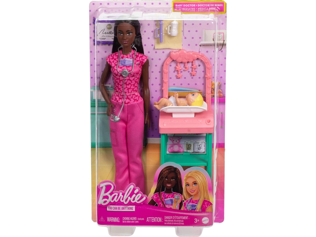 Barbie new nurturing playset assortiti