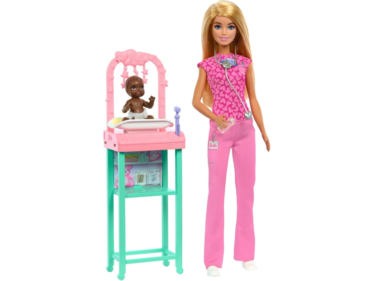 Barbie new nurturing playset assortiti