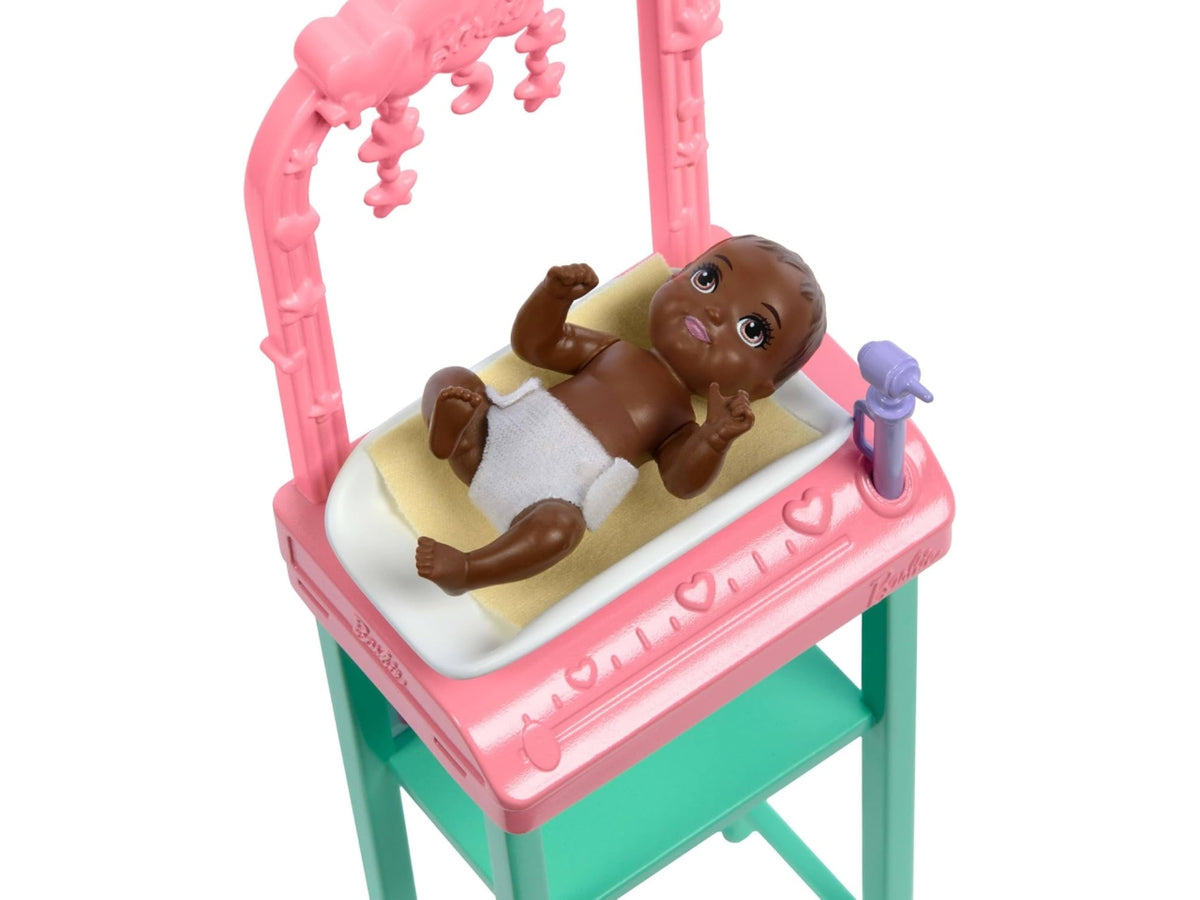 Barbie new nurturing playset assortiti