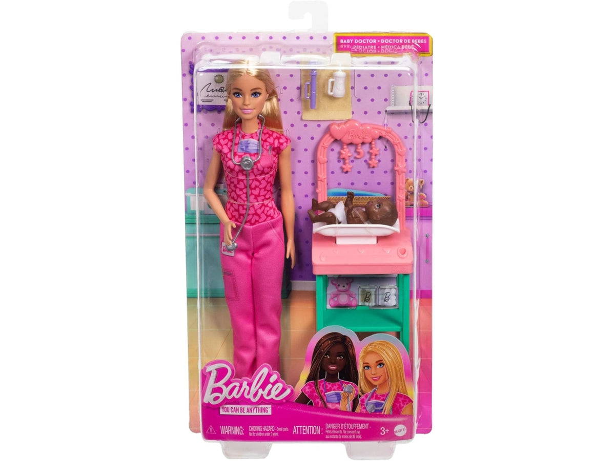 Barbie new nurturing playset assortiti
