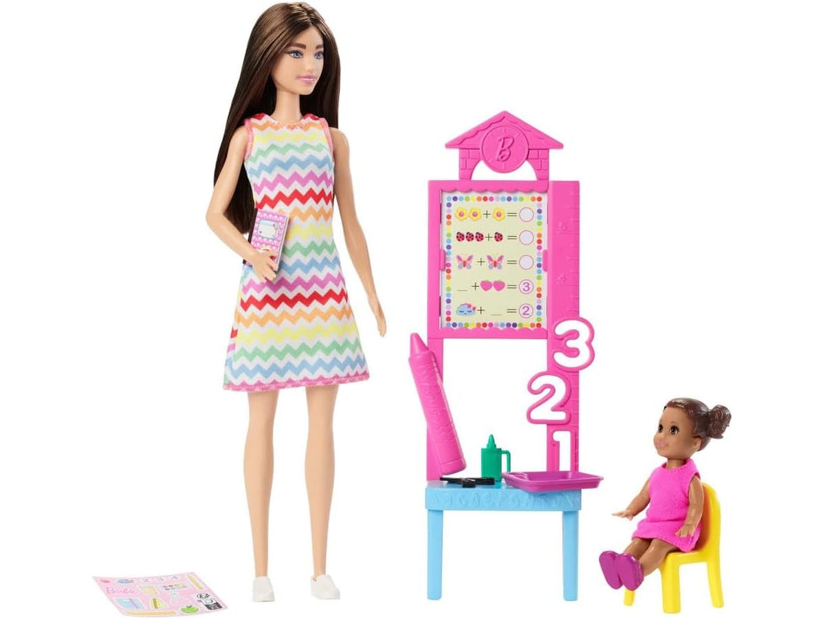 Barbie new nurturing playset assortiti