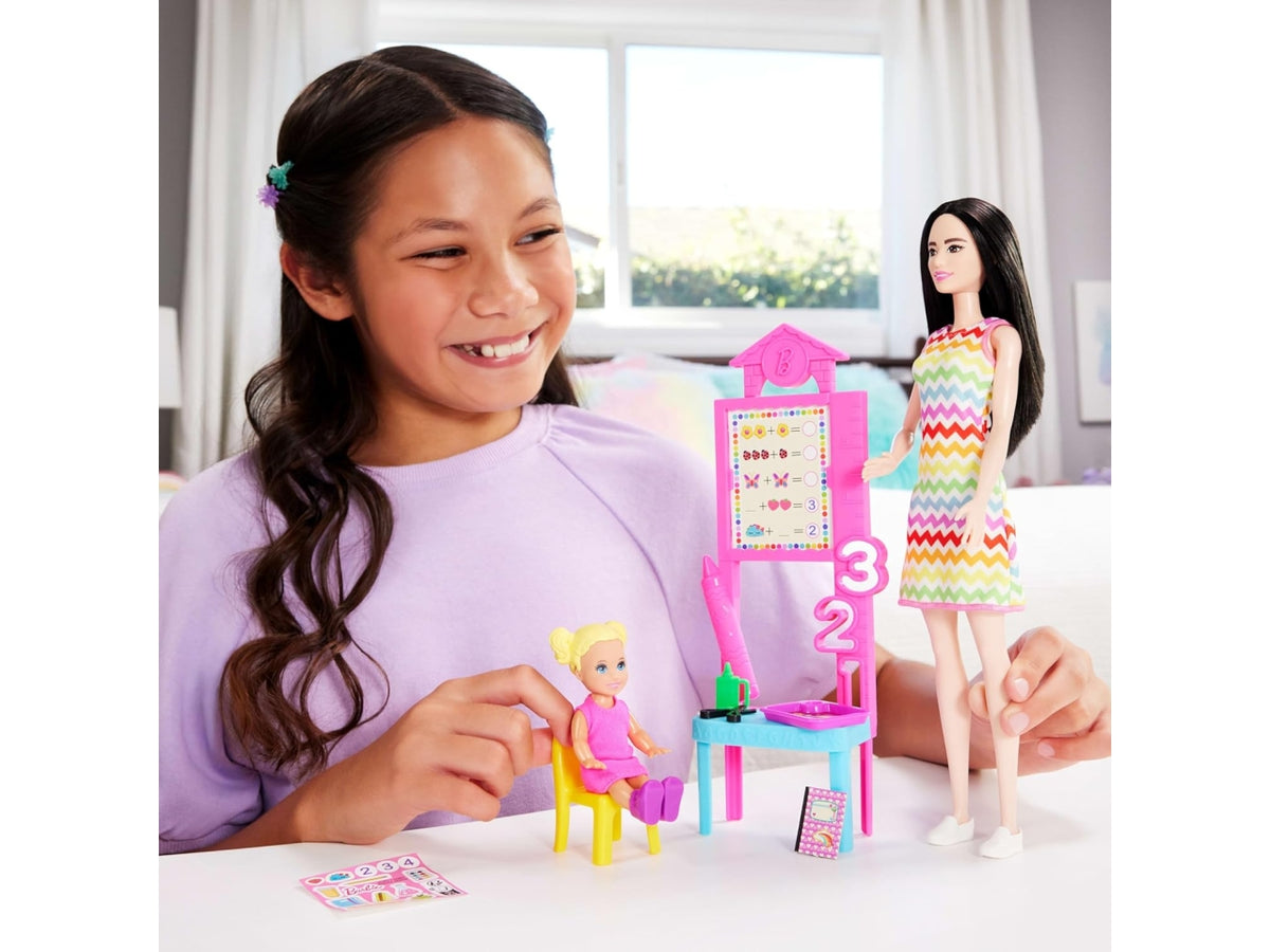 Barbie new nurturing playset assortiti
